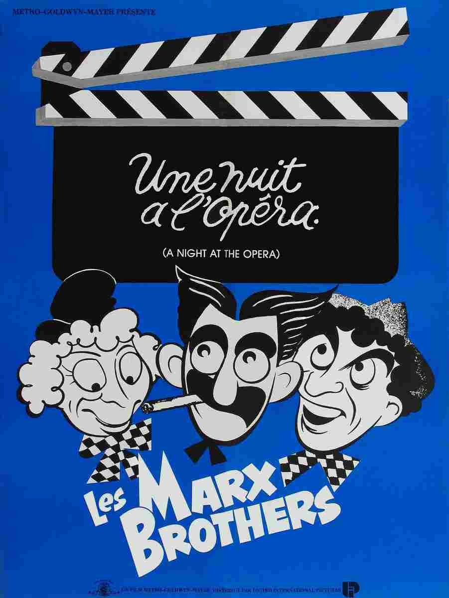 A Night at the Opera 13 film star poster A4 Photo Print