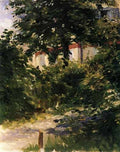 A Path In The Garden At Rueil 1882 A4 Photo Print