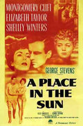  A Place In The Sun 01 film star poster A4 Photo Print