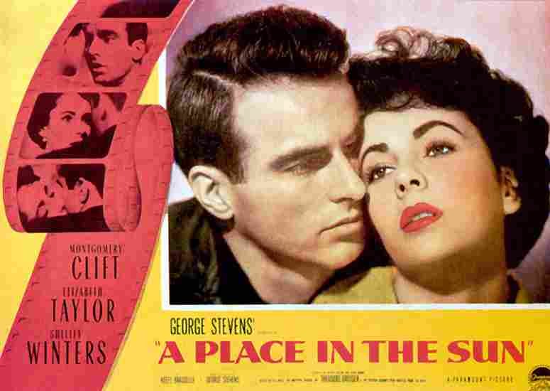 A Place in the Sun 02 film star poster A4 Photo Print
