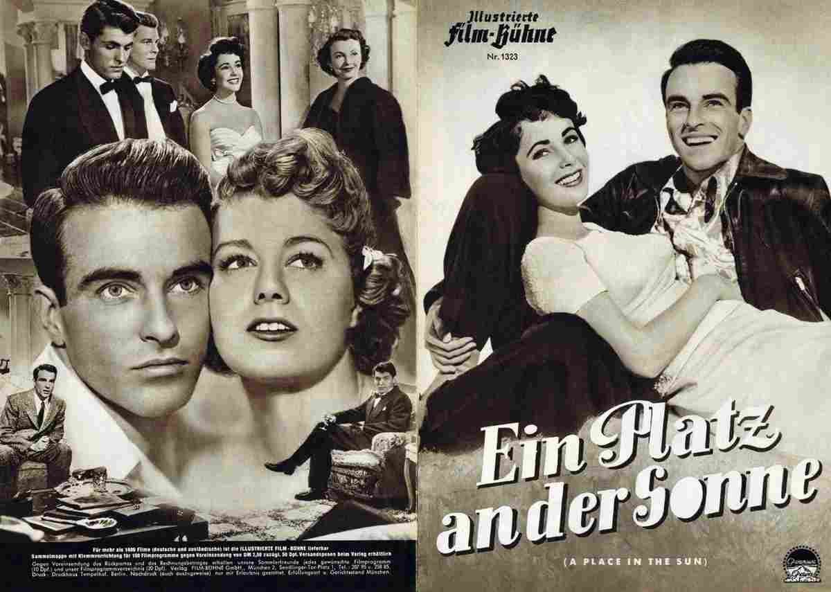 A Place in the Sun 08 film star poster A4 Photo Print