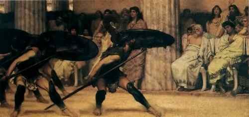 A Pyrrhic Dance Lawrence Alma Tadema A4 Photo Print