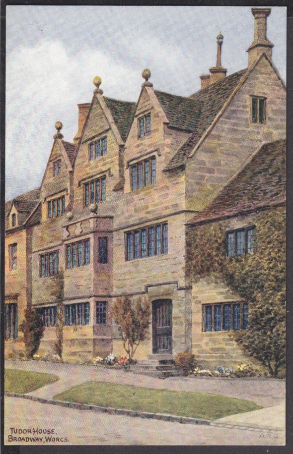 A R Quinton Tudor House Broadway Worcs 3311 Vintage A4 Photo Print