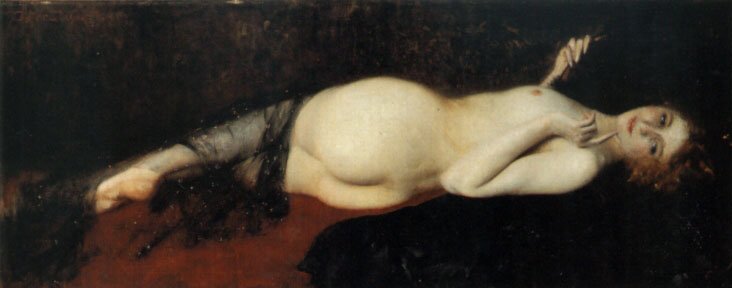 A Reclining Nude 1 Art A4 Photo Print
