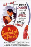 A Scandal in Paris 01 film star poster A4 Photo Print