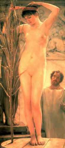A Sculptors Model Lawrence Alma Tadema A4 Photo Print