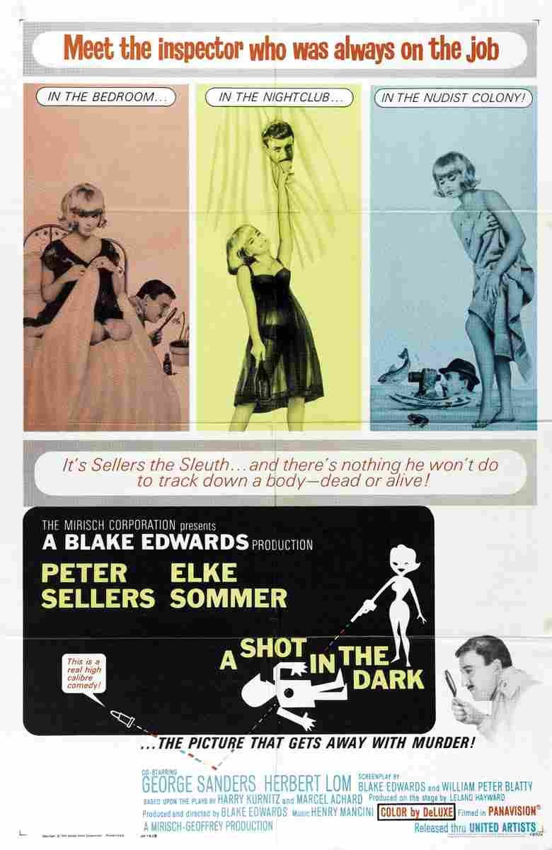 A Shot in the Dark 1964 01 film star poster A4 Photo Print