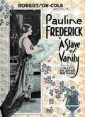 A Slave of Vanity 01 film star poster A4 Photo Print