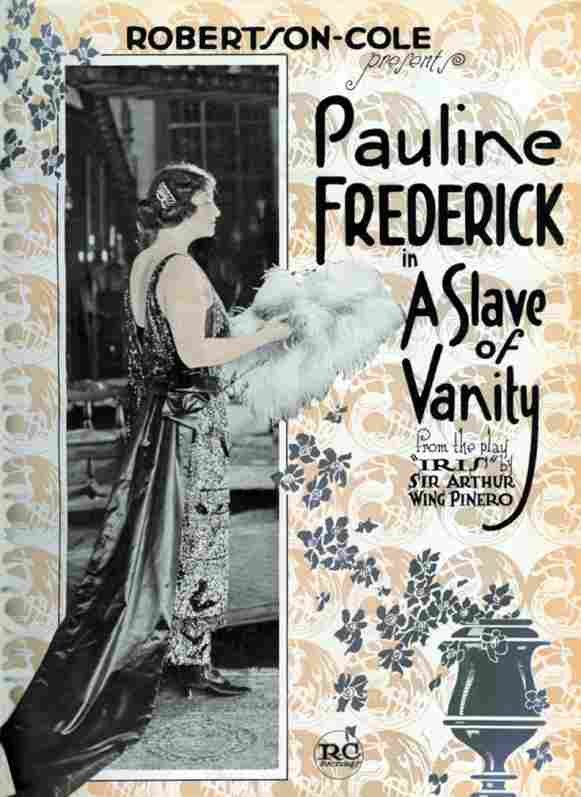 A Slave of Vanity 01 film star poster A4 Photo Print