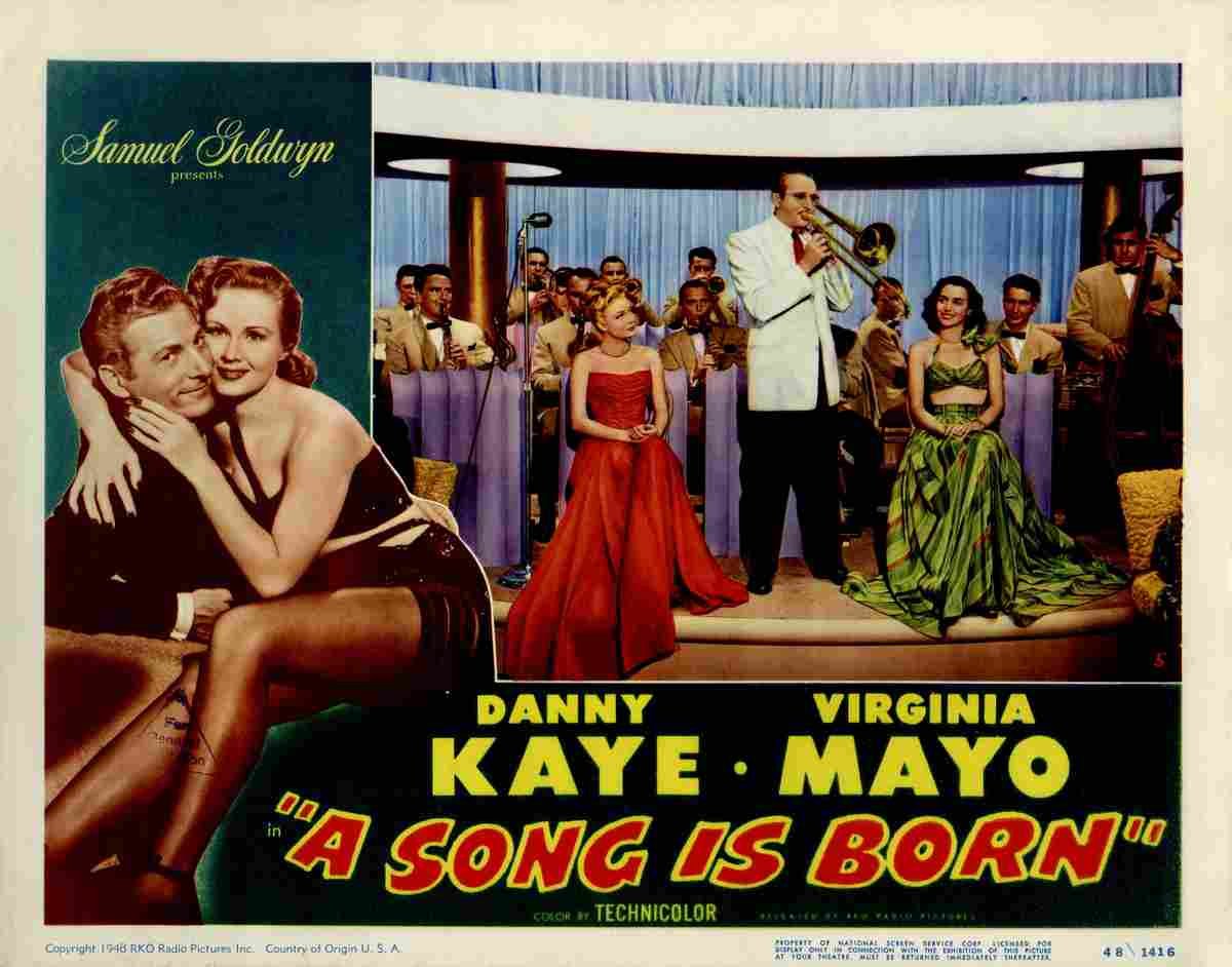 A Song is Born 04 film star poster A4 Photo Print