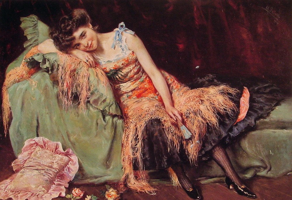 A Spanish Beauty Art A4 Photo Print