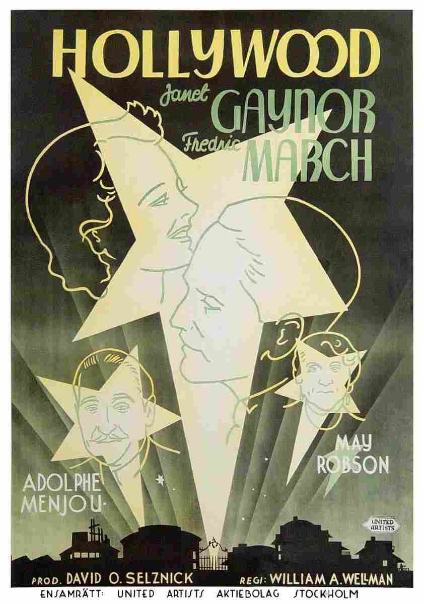 A Star is Born 1937 06 film star poster A4 Photo Print