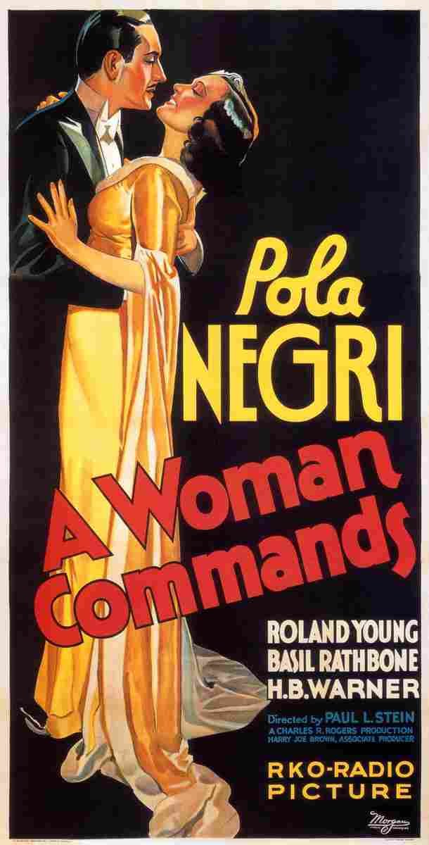A Woman Commands 02 film star poster A4 Photo Print