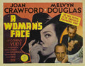 A Womans Face 02 film star poster A4 Photo Print