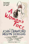 A Womans Face 06 film star poster A4 Photo Print