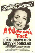 A Womans Face 07 film star poster A4 Photo Print
