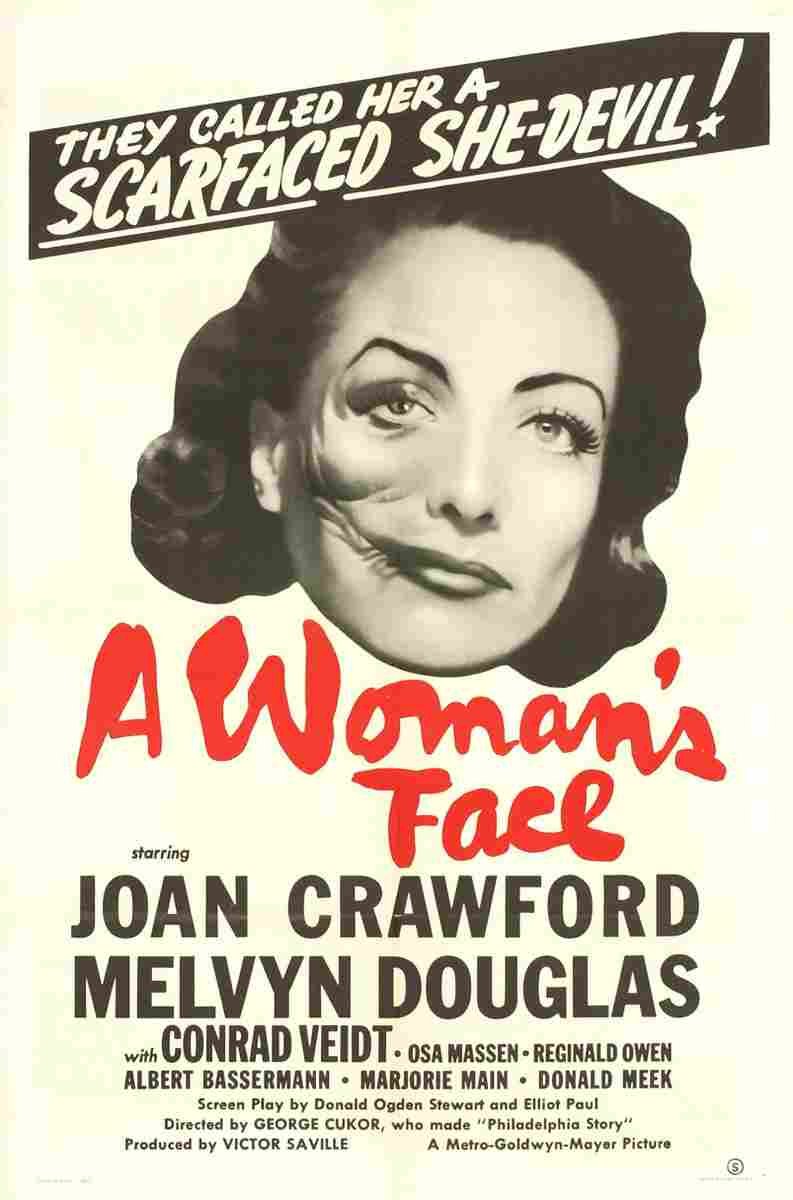 A Womans Face 07 film star poster A4 Photo Print
