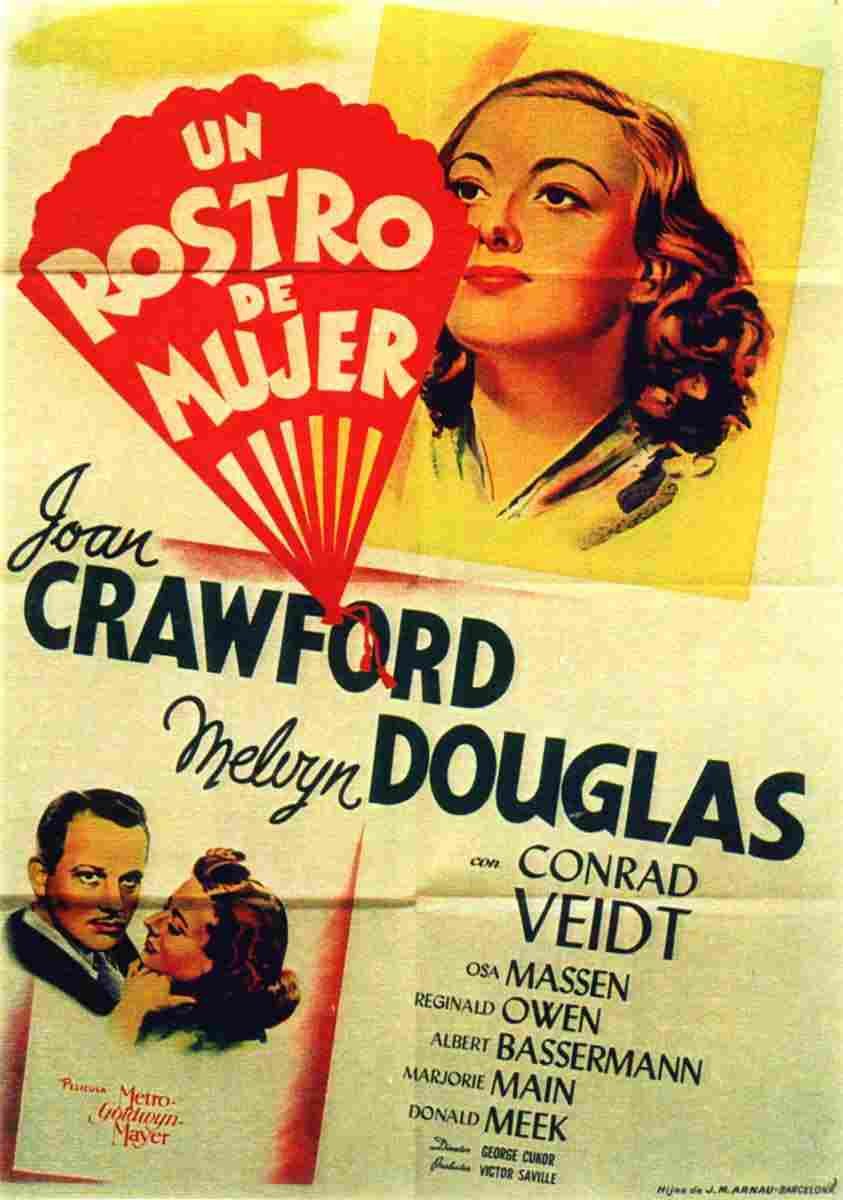 A Womans Face 10 film star poster A4 Photo Print