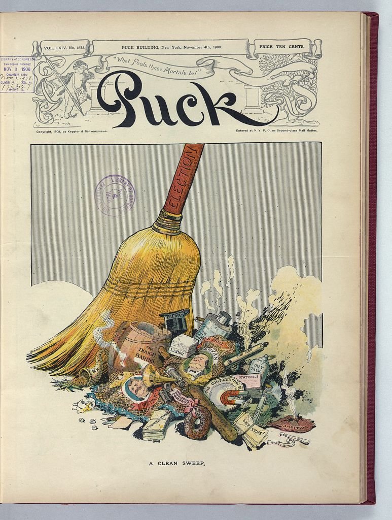A clean sweep PUCK A4 Photo Print