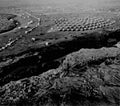 A panoramic view of the camp at Hidden Wood Creek By Illing Military A4 Photo Print