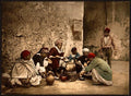A traveling cook Kairwan Vintage A4 Photo Print