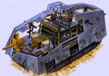 A7V cutaway A4 Photo Print