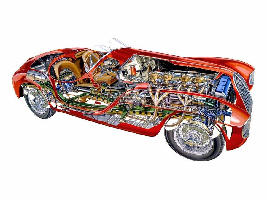 AAC Tipo 815 1940 cutaway A4 Photo Print