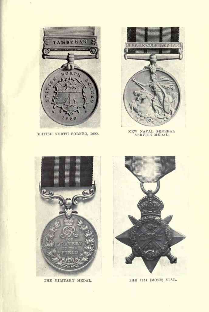 ABC of War Medals 015 Vintage War A4 Photo Print