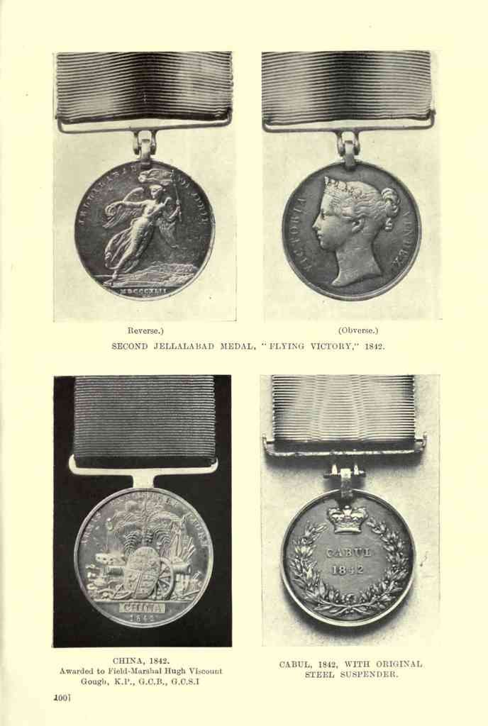ABC of War Medals 149 Vintage War A4 Photo Print
