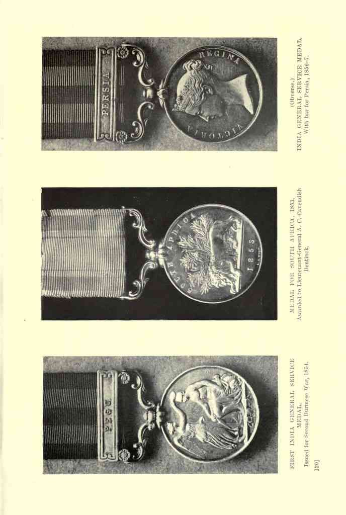 ABC of War Medals 172 Vintage War A4 Photo Print