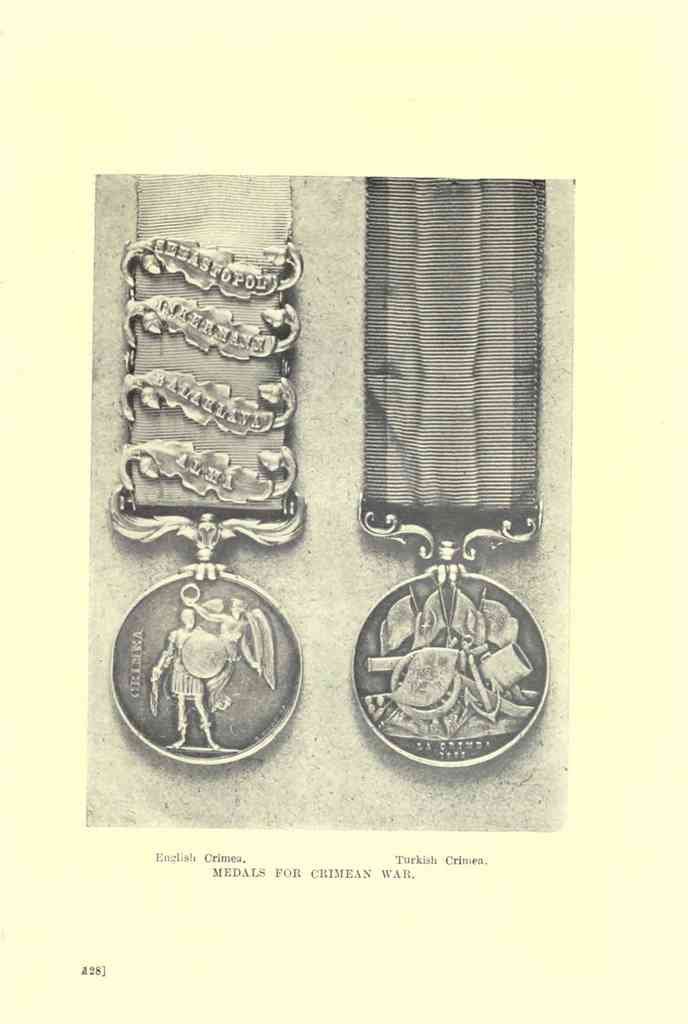 ABC of War Medals 181 Vintage War A4 Photo Print