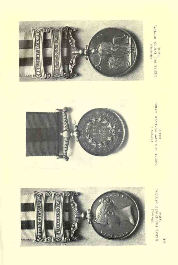ABC of War Medals 201 Vintage War A4 Photo Print