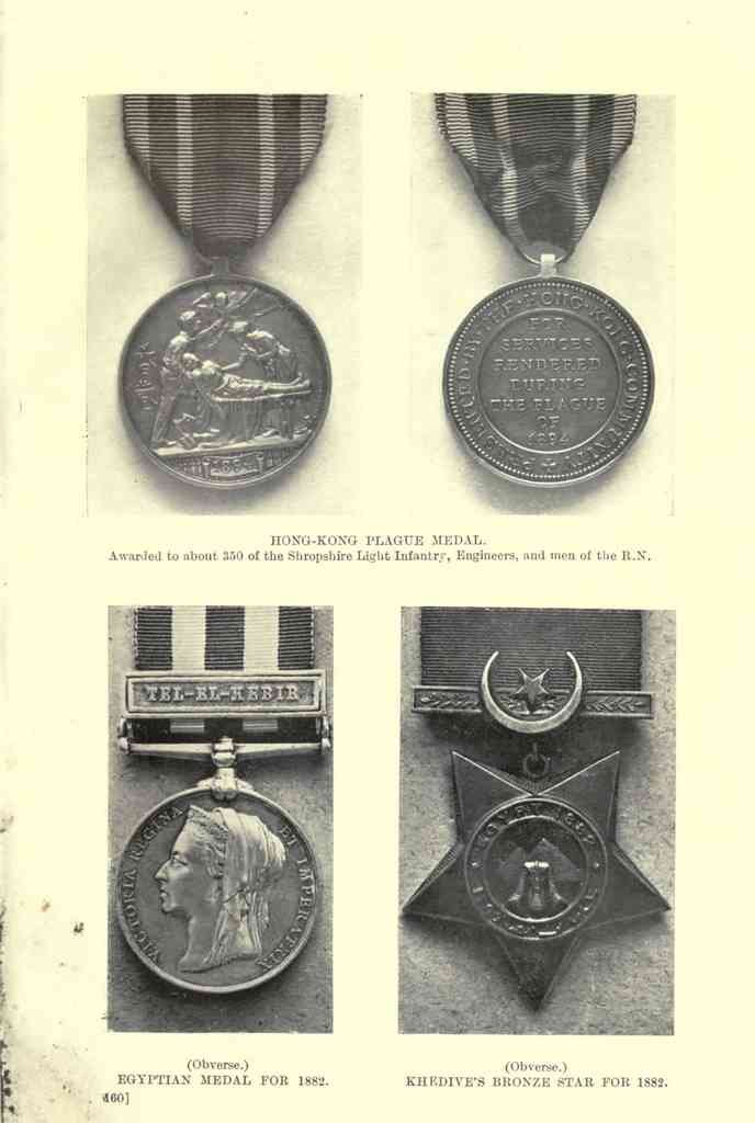 ABC of War Medals 220 Vintage War A4 Photo Print
