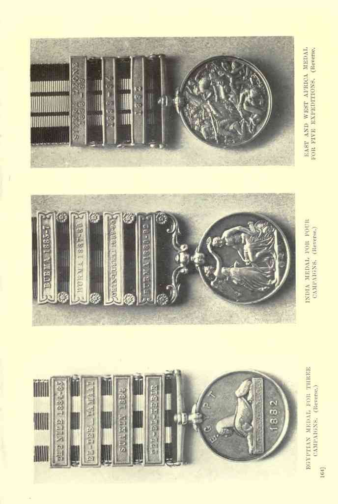 ABC of War Medals 225 Vintage War A4 Photo Print