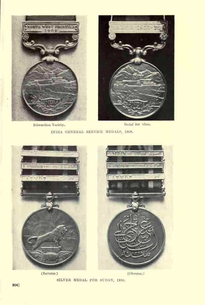 ABC of War Medals 274 Vintage War A4 Photo Print