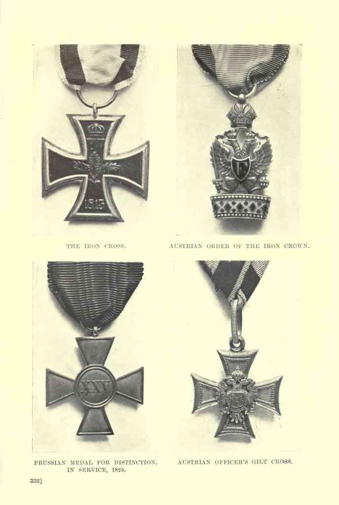 ABC of War Medals 422 Vintage War A4 Photo Print