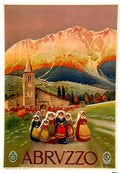 ABRUZZO Advert A4 Photo Print