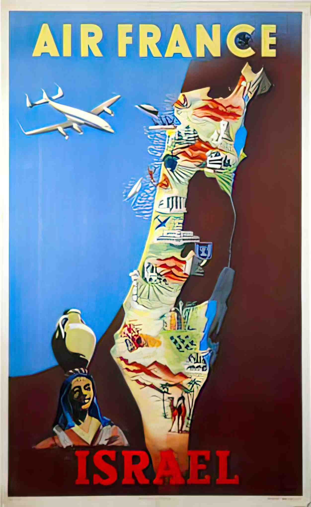 AF Israel Advert A4 Photo Print