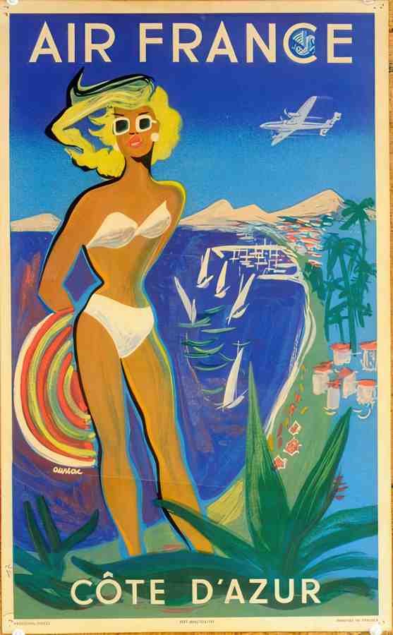 AFAuriac Vintage Advert A4 Photo Print