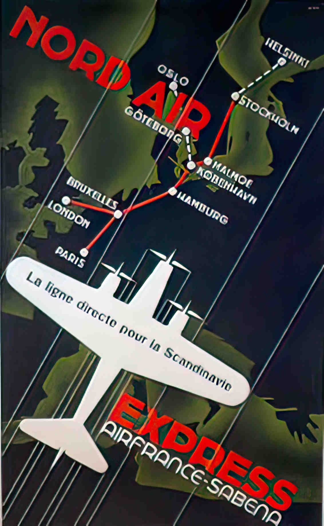 AFexpress Advert A4 Photo Print