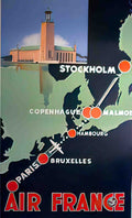 AFstockholm Advert A4 Photo Print