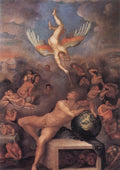ALLORI Alessandro Allegory Of Human Life Art A4 Photo Print UK
