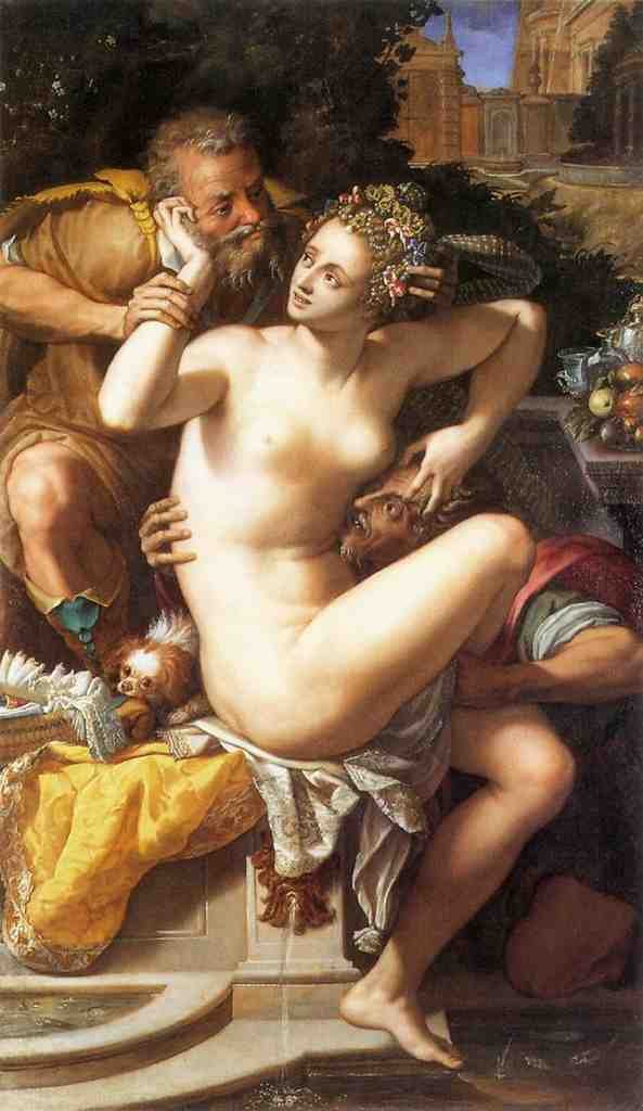 ALLORI Alessandro Susanna And The Elders Art A4 Photo Print