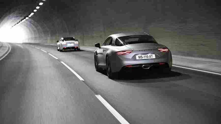 ALPINE A110S 6648 3 Car A4 Photo Print
