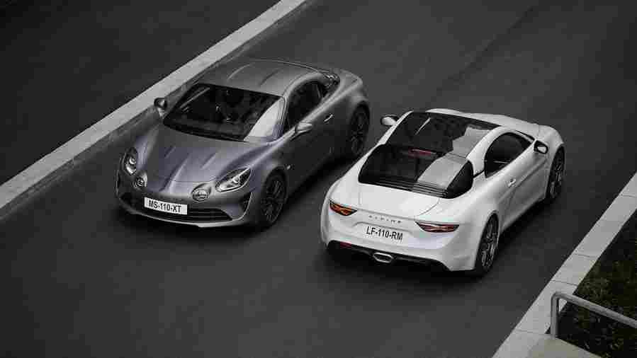ALPINE A110S 6648 4 Car A4 Photo Print
