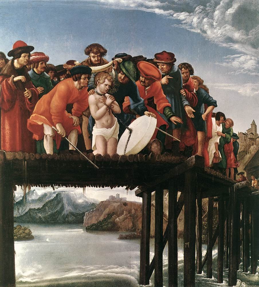 ALSLOOT Denis van The Martyrdom Of St Florian Art A4 Photo Print