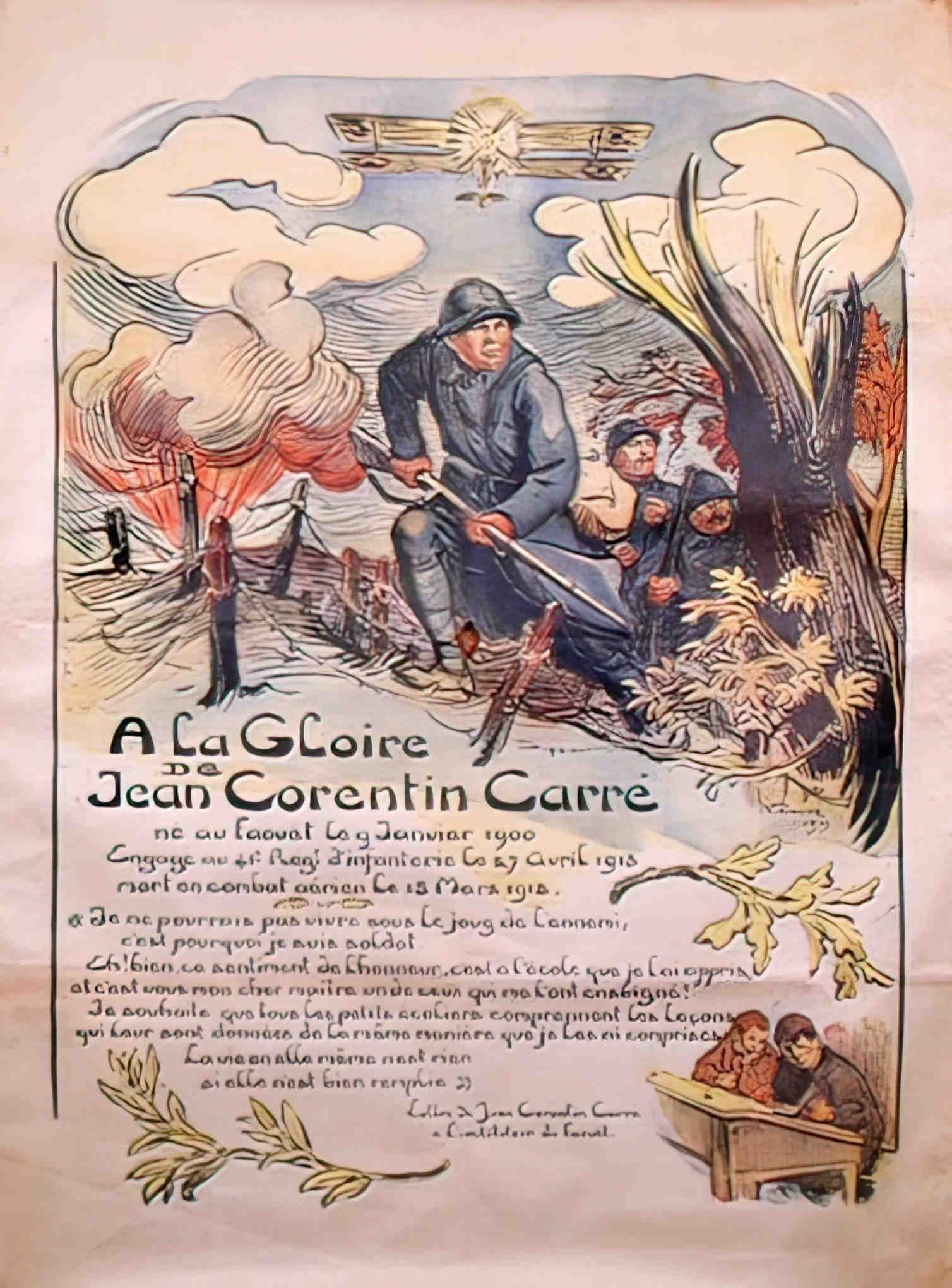 ALaGloire Advert A4 Photo Print