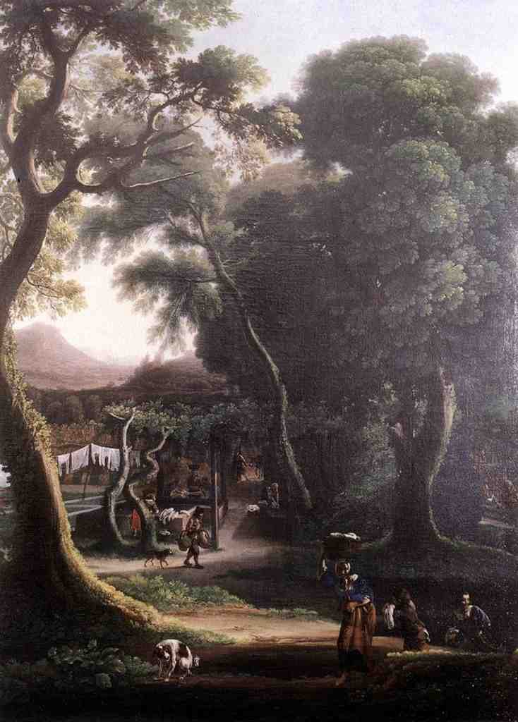 ANGELUCCIO Rural Scene Art A4 Photo Print