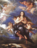 ANTOLINEZ Jose Assumption Of Mary Magdalene Art A4 Photo Print UK