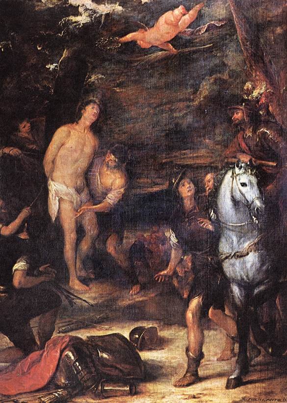 ANTOLINEZ Jose Martyrdom Of St Sebastian Art A4 Photo Print UK